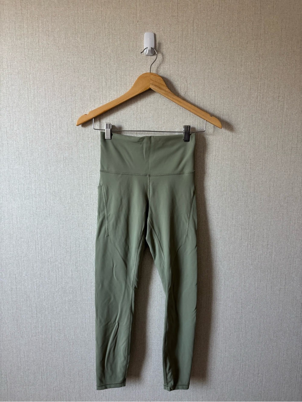lululemon athletica High-Rise Olive Leggings with Side Pockets